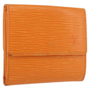 LOUIS VUITTON Epi Portefeuille Elise Portemonnee Oranje Mandarijn M6348H Auth ARZ182-1