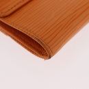 LOUIS VUITTON Epi Portefeuille Elise Portemonnee Oranje Mandarijn M6348H Auth ARZ182-15