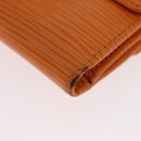 LOUIS VUITTON Epi Portefeuille Elise Portemonnee Oranje Mandarijn M6348H Auth ARZ182-16