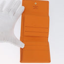 LOUIS VUITTON Epi Portefeuille Elise Portemonnee Oranje Mandarijn M6348H Auth ARZ182-8