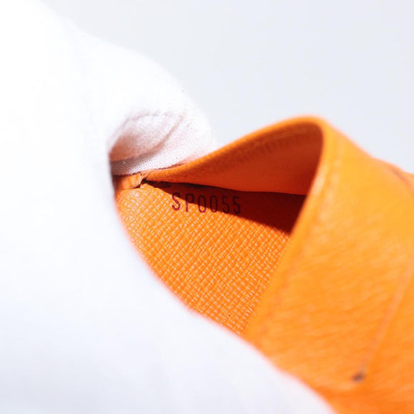 LOUIS VUITTON Epi Portefeuille Elise Portemonnee Oranje Mandarijn M6348H Auth ARZ182