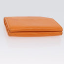 LOUIS VUITTON Epi Portefeuille Elise Portemonnee Oranje Mandarijn M6348H Auth ARZ182-5