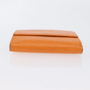 LOUIS VUITTON Epi Portefeuille Elise Portemonnee Oranje Mandarijn M6348H Auth ARZ182-6