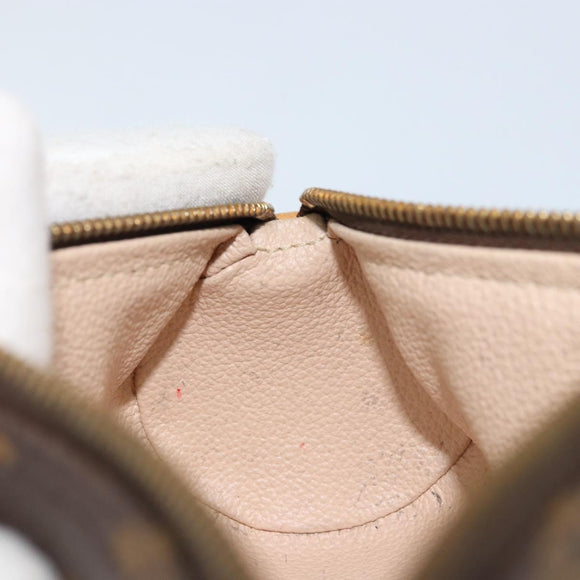 LOUIS VUITTON Monogram Trousse Rondo Pouch M47630 LV Auth ARZ183