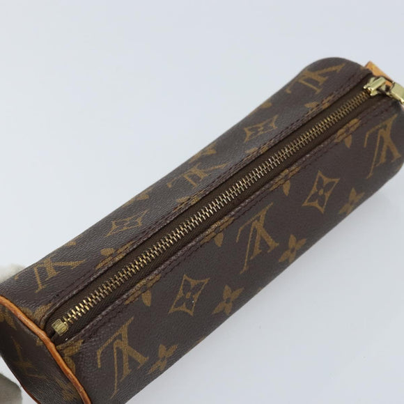 LOUIS VUITTON Monogram Trousse Rondo Pouch M47630 LV Auth ARZ183