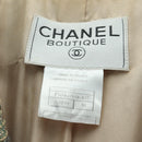 CHANEL Jacket Skirt Setup Jacket Tweed Multicolor CC Auth ARZ186V-13