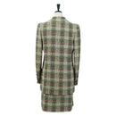 CHANEL Jacket Skirt Setup Jacket Tweed Multicolor CC Auth ARZ186V-2