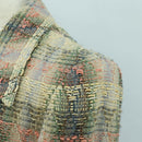 CHANEL Jacket Skirt Setup Jacket Tweed Multicolor CC Auth ARZ186V-8