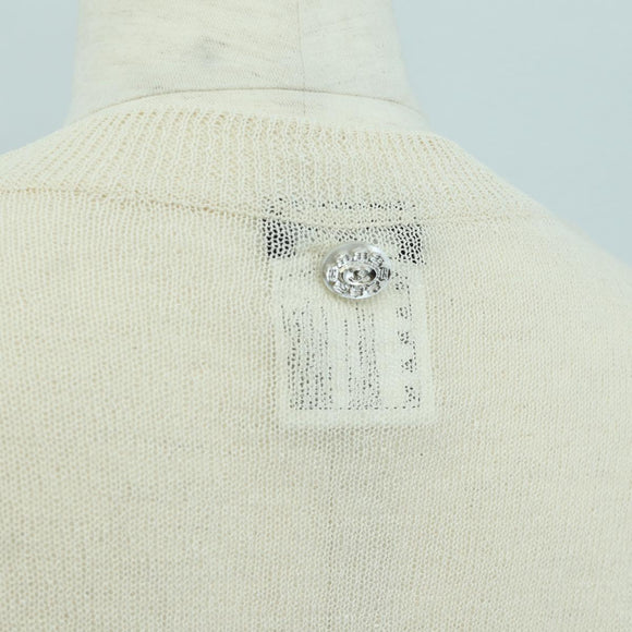 CHANEL Icon Series Sweater Silk Size 38 Multicolor CC Auth ARZ188V