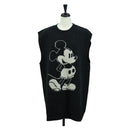 Miu Miu Disney Collaboration Knit Vest Cotton Black Auth ARZ190M-1