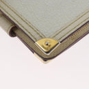 LOUIS VUITTON Suhari Compact Zip Wallet Leather Ivory M91831 LV Auth ARZ191-15