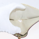 LOUIS VUITTON Suhari Compact Zip Wallet Leather Ivory M91831 LV Auth ARZ191-9