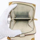 LOUIS VUITTON Suhari Compact Zip Wallet Leather Ivory M91831 LV Auth ARZ191-10