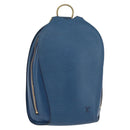 LOUIS VUITTON Epi Mabillon Rucksack Blau M52235 LV Auth ARZ199-1