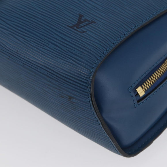 LOUIS VUITTON Epi Mabillon Rucksack Blau M52235 LV Auth ARZ199