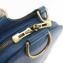 LOUIS VUITTON Epi Mabillon Rucksack Blau M52235 LV Auth ARZ199-9