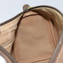 GUCCI GG Supreme Web Sherry Line Boston Bag PVC Beige Gold 40 02 007 Auth ARZ201-18
