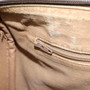 GUCCI GG Supreme Web Sherry Line Boston Bag PVC Beige Gold 40 02 007 Auth ARZ201-20