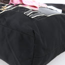 PRADA Robot Tote Bag Nylon Black Auth ARZ203A-10