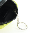 LOUIS VUITTON Square Pouch Color Blocks Charm Leather Gray M00739 Auth ARZ207M-22