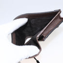 GUCCI GG Supreme Compact Wallet PVC Beige 648121 Auth ARZ208M-19