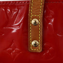 LOUIS VUITTON Monogram Vernis Reade GM Tote Bag Rouge M91084 LV Auth ARZ211-18