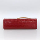 LOUIS VUITTON Vernis Roxbury Drive Bag 2way Pomme D'amour M91987 LV Auth ARZ213-5