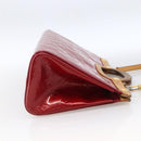 LOUIS VUITTON Vernis Roxbury Drive Bag 2way Pomme D'amour M91987 LV Auth ARZ213-4