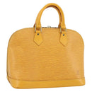 LOUIS VUITTON Epi Alma Hand Bag Yellow M52149 LV Auth ARZ222A-1