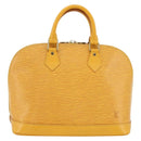 LOUIS VUITTON Epi Alma Hand Bag Yellow M52149 LV Auth ARZ222A-13