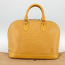 LOUIS VUITTON Epi Alma Hand Bag Yellow M52149 LV Auth ARZ222A-12