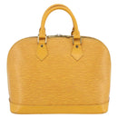 LOUIS VUITTON Epi Alma Hand Bag Yellow M52149 LV Auth ARZ222A-2
