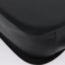 Salvatore Ferragamo Gancini Hand Bag Leather Black Gold Auth ARZ224-11