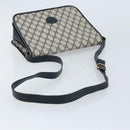 GUCCI GG Supreme Shoulder Bag PVC Navy Gold 001 116 0847 Auth ARZ232-7