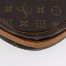 LOUIS VUITTON Monogram Jeune Fille MM Shoulder Bag M51226 LV Auth ARZ237-14