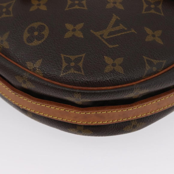 LOUIS VUITTON Monogram Jeune Fille MM Shoulder Bag M51226 LV Auth ARZ237