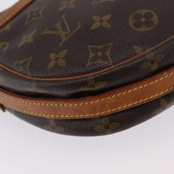LOUIS VUITTON Monogram Jeune Fille MM Shoulder Bag M51226 LV Auth ARZ237