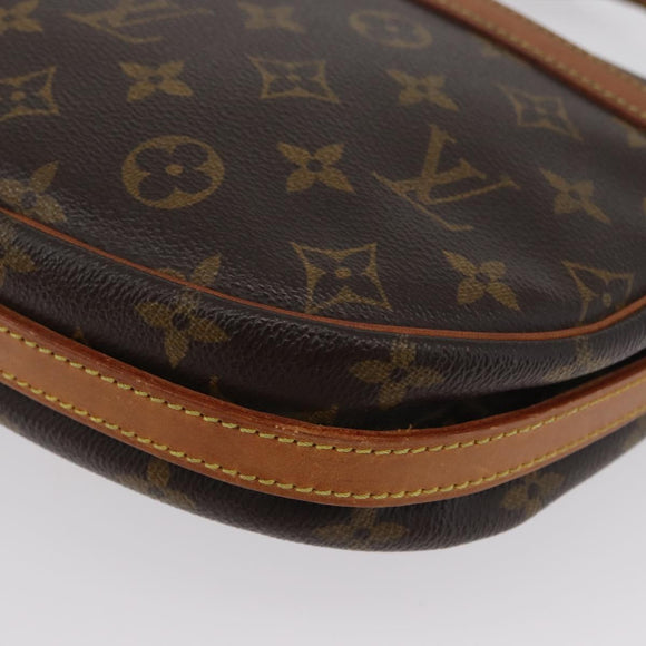 LOUIS VUITTON Monogram Jeune Fille MM Shoulder Bag M51226 LV Auth ARZ237