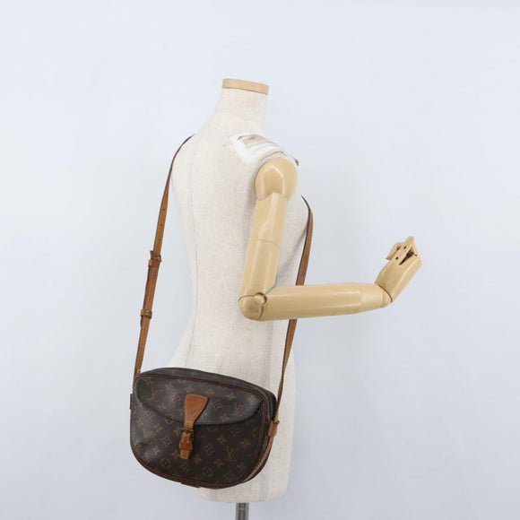 LOUIS VUITTON Monogram Jeune Fille MM Shoulder Bag M51226 LV Auth ARZ237
