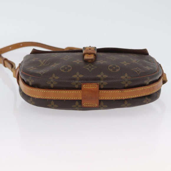 LOUIS VUITTON Monogram Jeune Fille MM Shoulder Bag M51226 LV Auth ARZ237