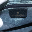 GUCCI GG Supreme Sherry Line Shoulder Bag PVC Navy Gold 89 02 032 Auth ARZ238-19