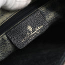 GUCCI GG Supreme Sherry Line Shoulder Bag PVC Navy Gold 89 02 077 Auth ARZ241-15
