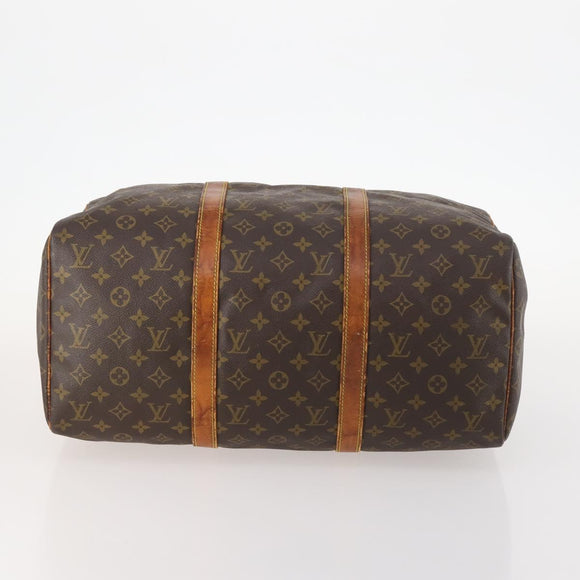 LOUIS VUITTON Monogram Sac Souple 45 Boston Tasche M41624 LV Auth ARZ247