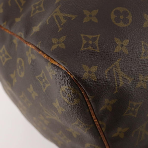 LOUIS VUITTON Monogram Sac Souple 45 Boston Tasche M41624 LV Auth ARZ247