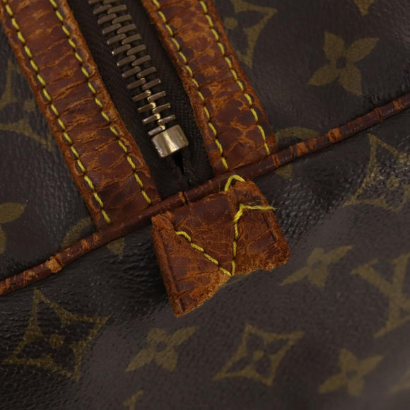 LOUIS VUITTON Monogram Sac Souple 45 Boston Tasche M41624 LV Auth ARZ247