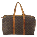 LOUIS VUITTON Monogram Sac Souple 45 Boston Tasche M41624 LV Auth ARZ247-2