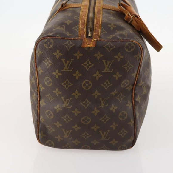 LOUIS VUITTON Monogram Sac Souple 45 Boston Tasche M41624 LV Auth ARZ247