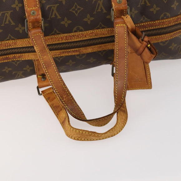 LOUIS VUITTON Monogram Sac Souple 45 Boston Tasche M41624 LV Auth ARZ247