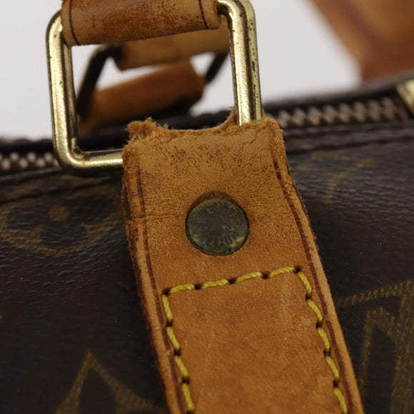 LOUIS VUITTON Monogram Keepall 45 Boston Bag M41428 LV Auth ARZ250