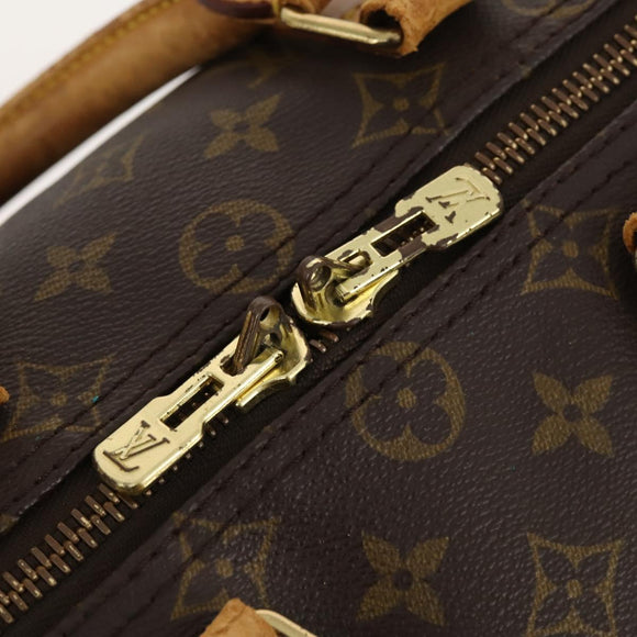 LOUIS VUITTON Monogram Keepall 45 Boston Bag M41428 LV Auth ARZ250